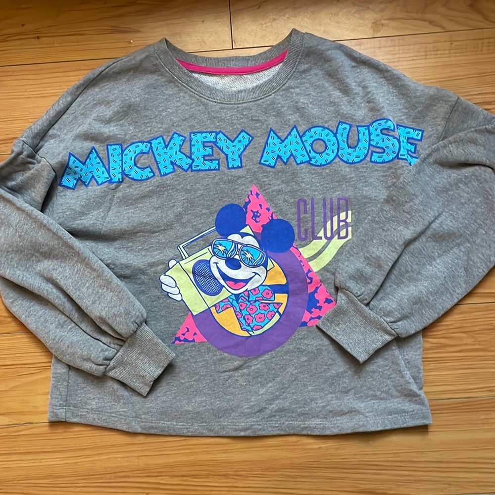 Disneyland official merch. Mickey Mouse Club sweatshirt
